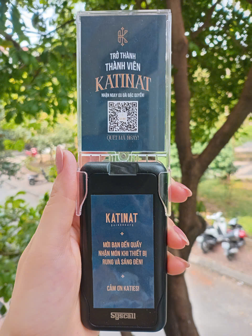 Thẻ rung GP-200R tại cửa hàng Katinat